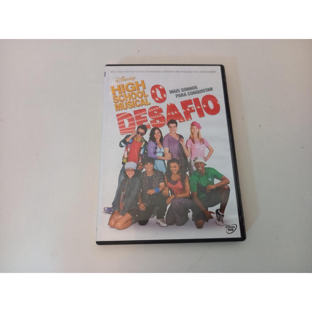 Dvd - High School Music - O Desafio - Walt Disney
