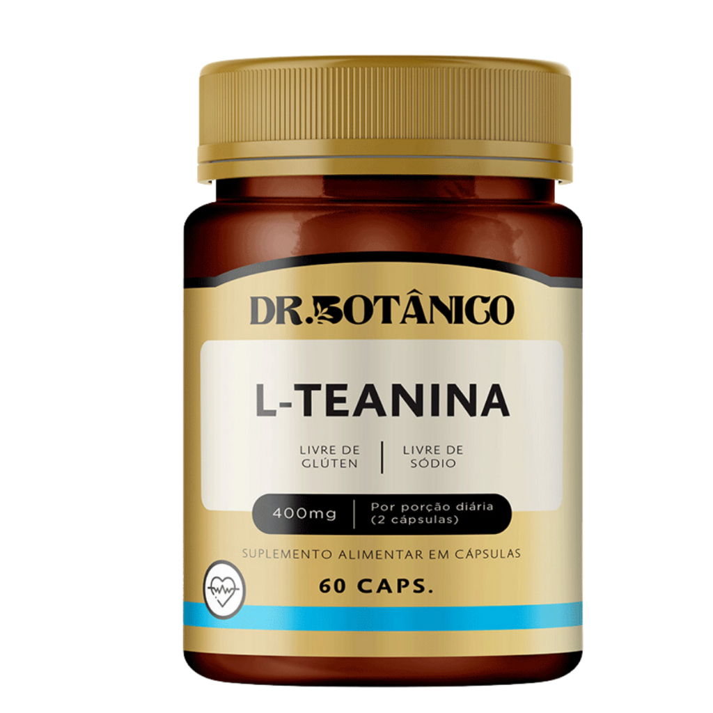 L-TEANINA 400MG 60CAPS - DR. BOTÂNICO
