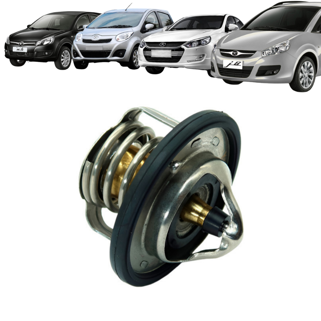 Valvula Termostatica Jac J2 J3 J5 J6 1.4 1.5 2.0 16V 2011 A 2016 em Oferta na Shopee