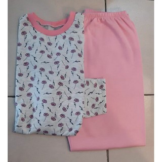 Pijama Feminino de Inverno Moletinho Flanelado Longo
