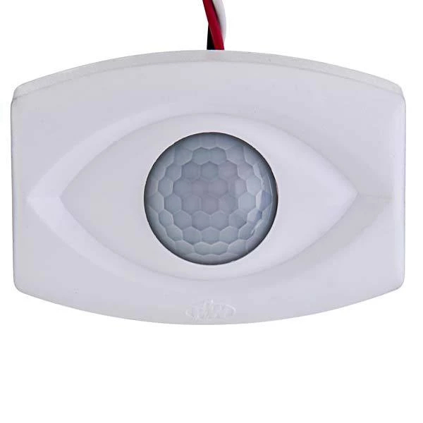 Sensor De Presença 2 em 1 Articulado Com Fotocélula Teto Parede Lente Sobrepor Branco Bivolt PW