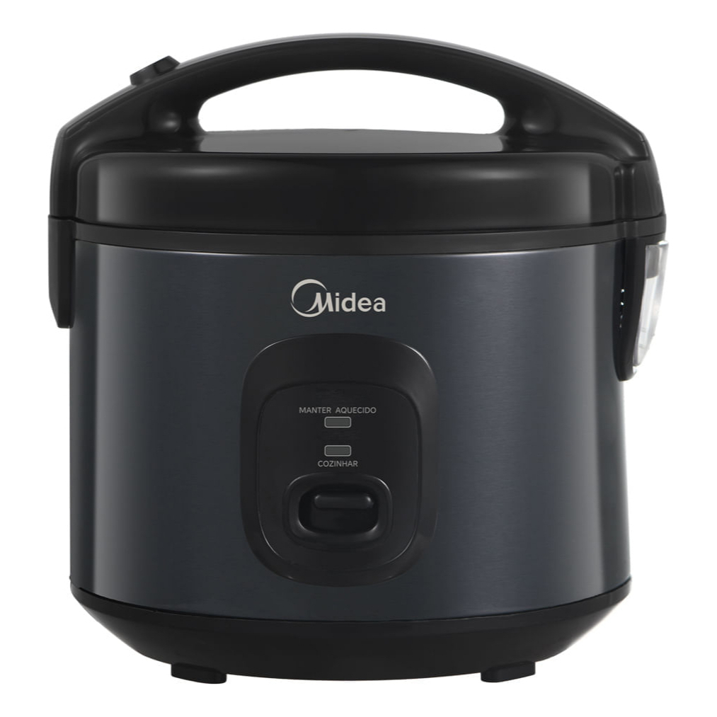 Imagem Panela de Arroz Elétrica Midea 3L Preta Inox