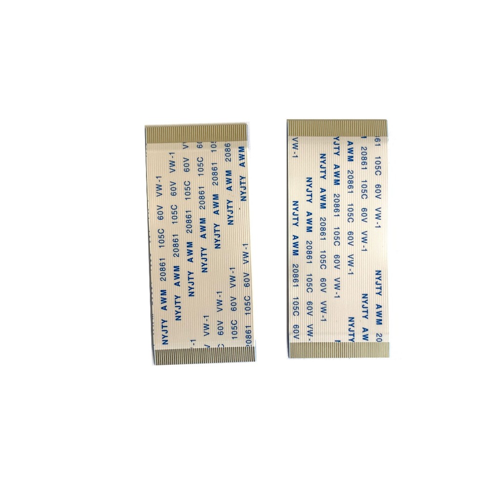 2 Cabos Flats 55 Vias X 6cm Compatível Para Placa Tcon TV Samsung LN32A330J1
