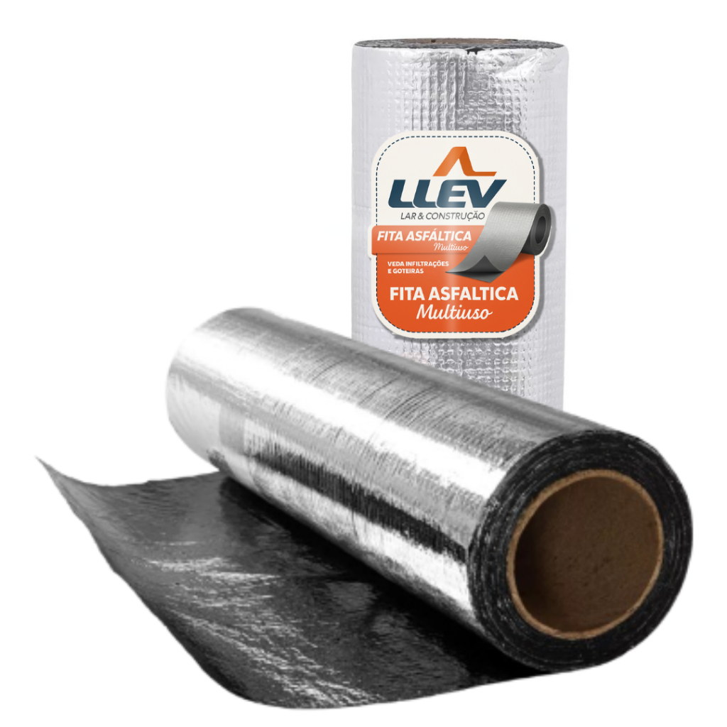 Kit 02 Mantas Asfáltica Auto Adesiva Aluminizada 90cm x 10m em Oferta na Shopee