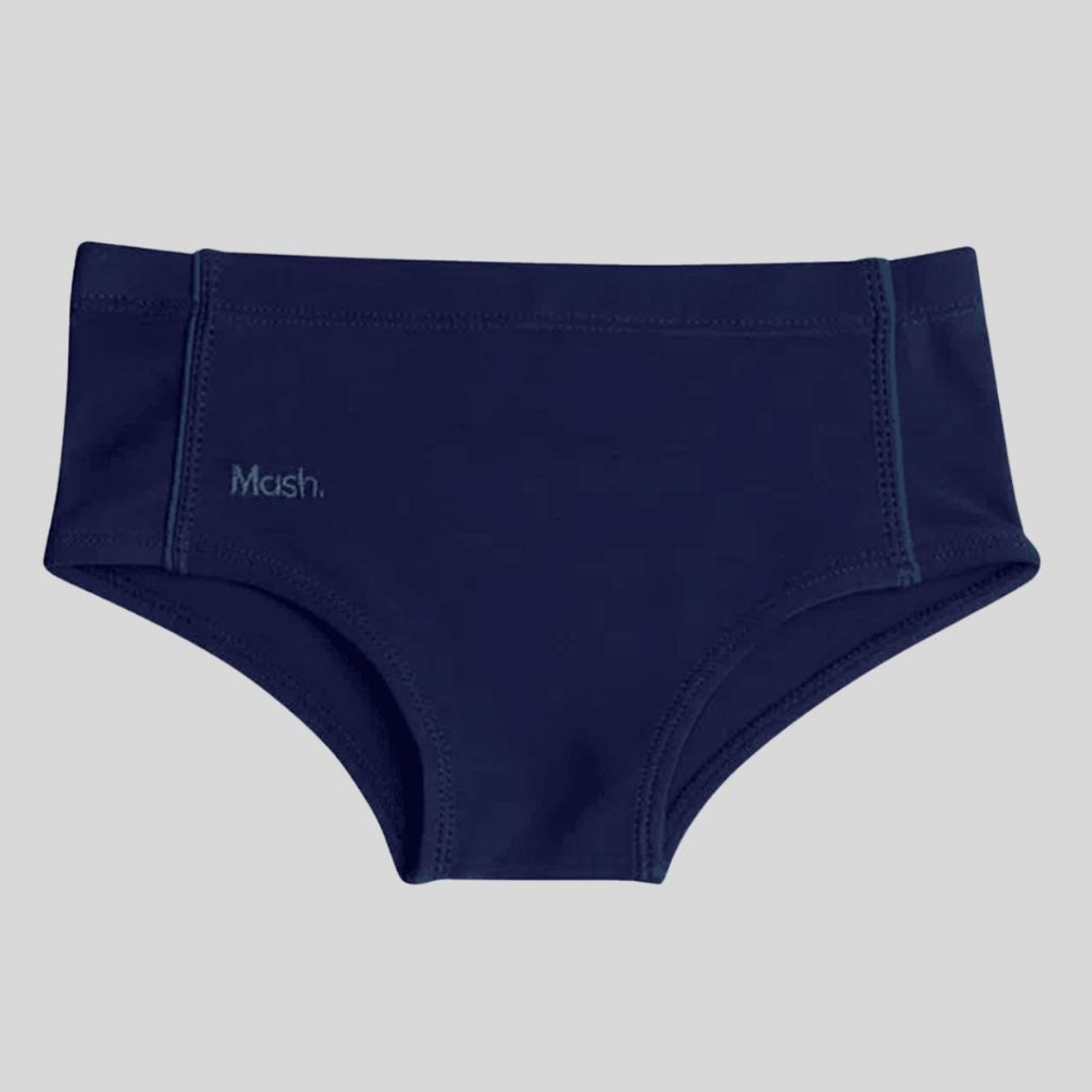 Sunga Infantil Mash Laterais Largas Cordao Interno Poliamida Cueca Criança Menino Masculino Praia Piscina Verao Ferias