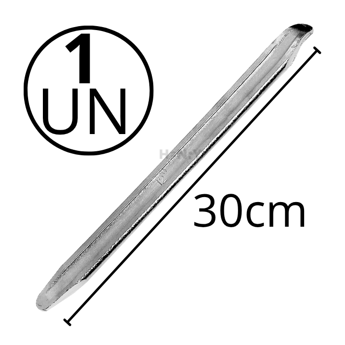 Espátula Borracheiro Chata 30cm Para Desmontar Pneus em Oferta na Shopee