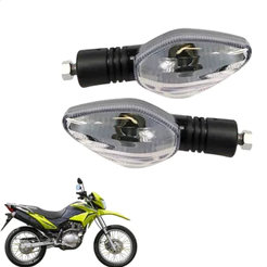 Pisca Seta Moto Para Honda Nxr 150 Bros 2013 2014 Cristal Par Barato
