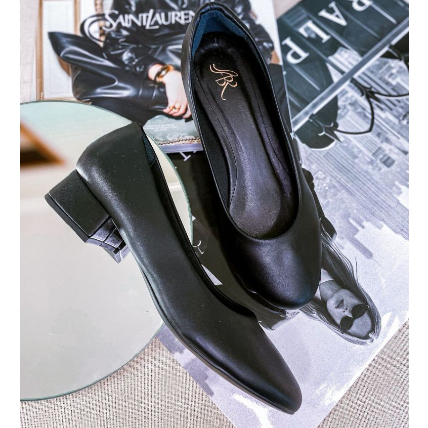 Sapato Social Feminino salto baixo Perfeito para Uniforme com Estilo e Conforto
