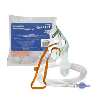 Kit Para Nebulização Com Pino DC1 DC2 G-tech Mascara Adulto e Infantil em Oferta na Shopee