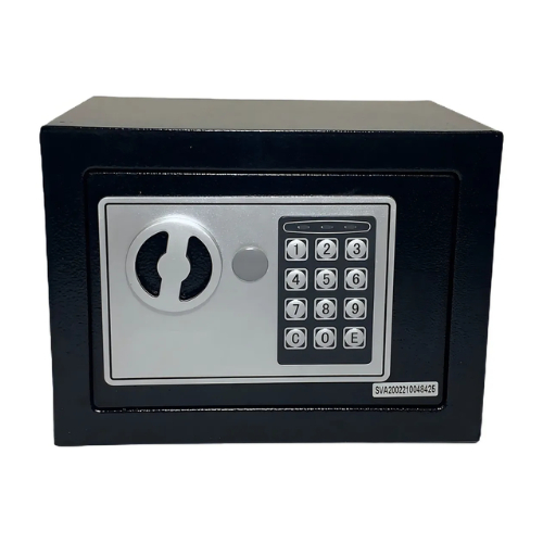 Cofre Eletrônico Digital Senha ou Chave 23x17x17cm Preto Startools em Oferta na Shopee