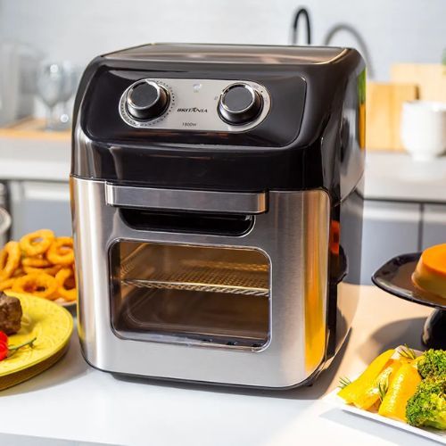 Air Fryer Fritadeira forninho Oven Britânia 12L 3 em 1 1800W (USADA APENAS 1 VEZ)