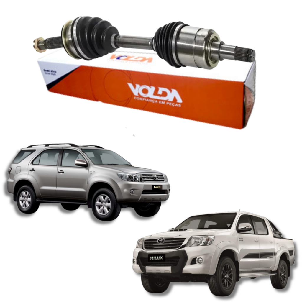 Semi-eixo Dianteiro Toyota Hilux 2.5 / 3.0 16V e Hilux Sw4 3.0 16V 2005 até 2015 em Oferta na Shopee