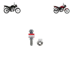 Kit Parafuso e Porca Manete Embreagem CG 125 150 160 Original Honda