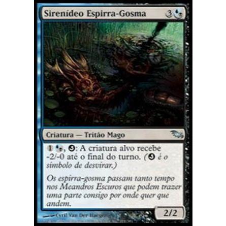 Sirenídeo Espirra-Gosma (Tritão / Mago) - Magic The Gathering