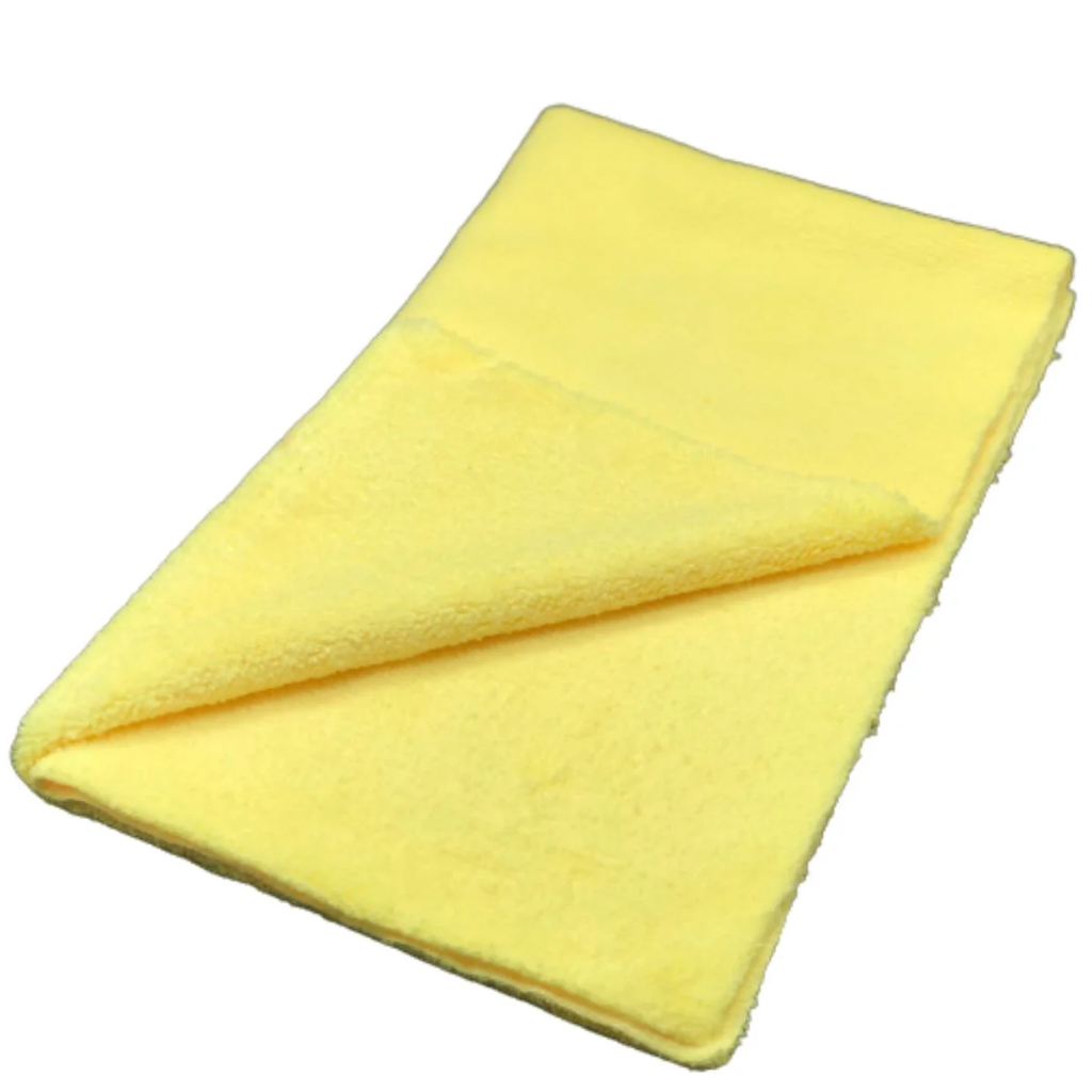 Pano de Microfibra Corte Laser 37x57cm Amarelo 330GSM Detailer