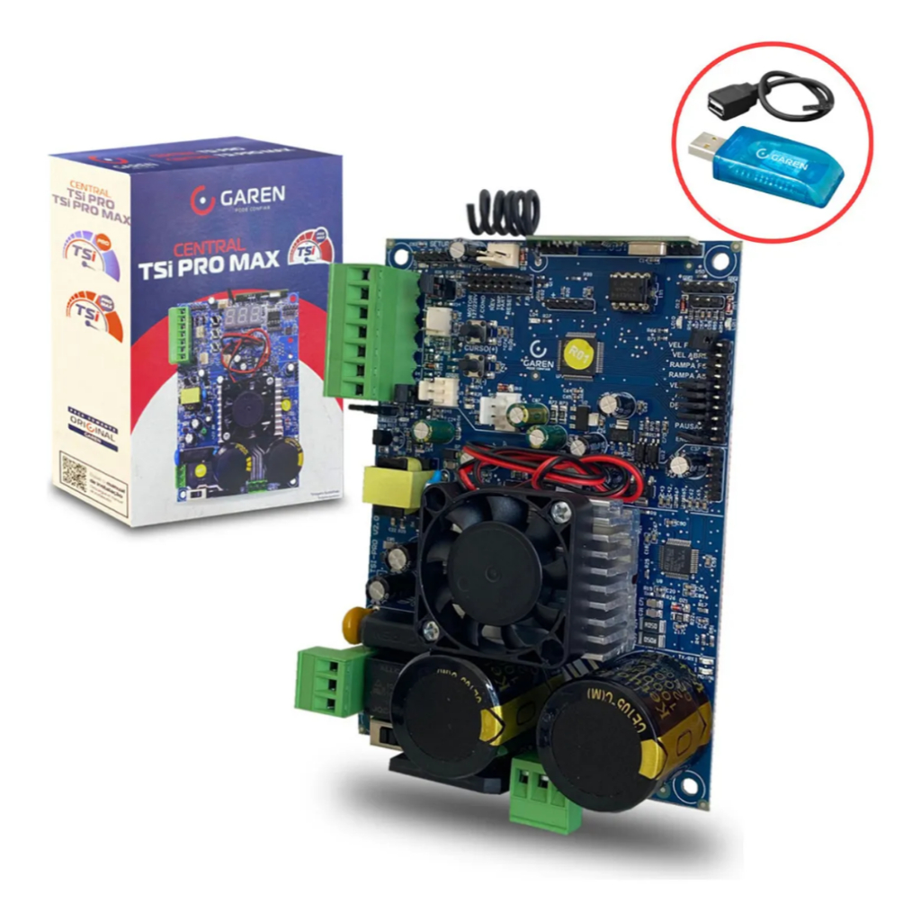 Placa Central De Comando Inversora Tsi Pro Speed Garen Wifi