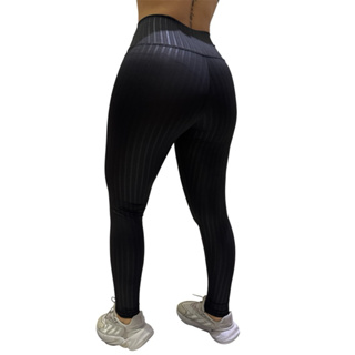 Calça legging feminina 3d se transparência/modeladora/cintura alta/ fitness e casual em Oferta na Shopee