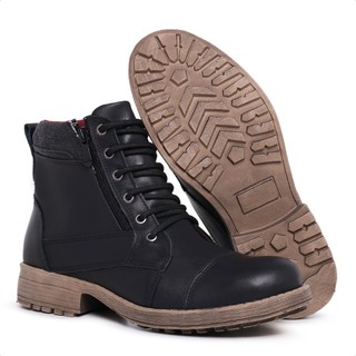 Bota, Coturno, Corturno Masculino, Bota Masculino, Couro Legítimo, Adventure, Confortavel, Casual, Dia dos Pais