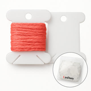 Kit Plaquetas Para Enrolar Linha Meadas Bordados Fitas C/ 100Uni em Oferta na Shopee