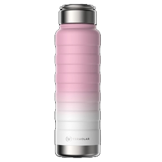 Garrafa Moove Rosa Degradê 710mL Termolar em Oferta na Shopee