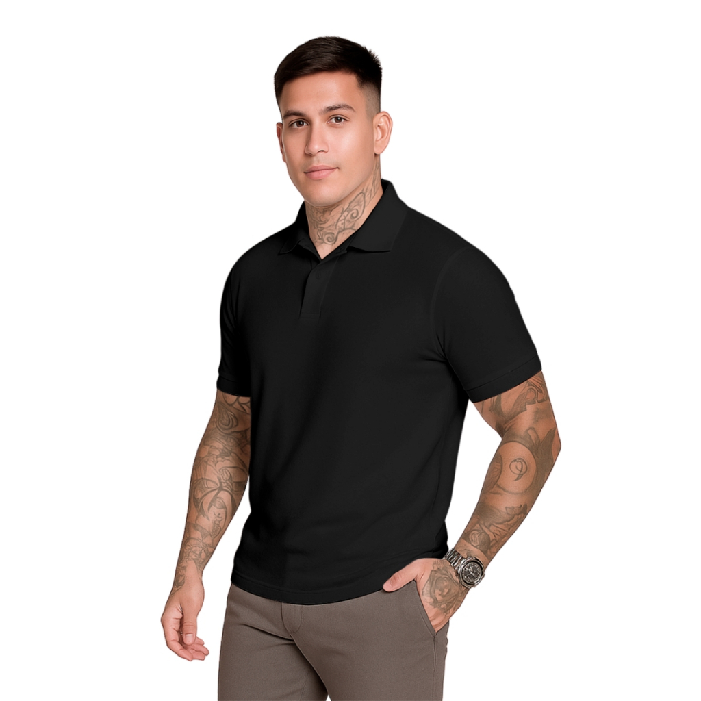 Camisa Polo Adulto com Gola – Estilo Clássico Conforto com Elegância