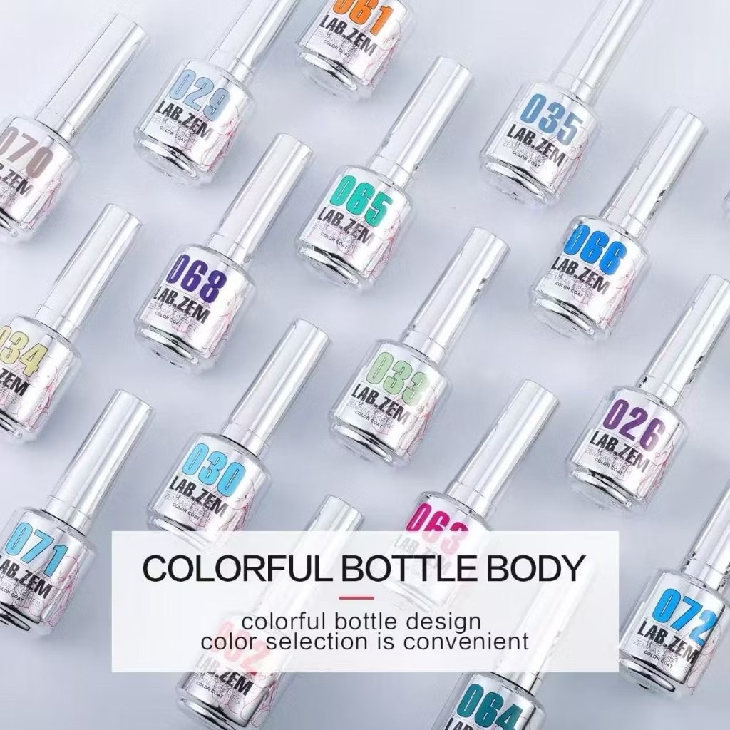 Esmalte em Gel 14 ML ZEM NAIL -COLECAO LAB ZEM - ANVISA - Secagem Led UV -Perfeita Cobertura