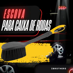 Escova Para Lavar E Limpar Caixa De Rodas Vonder Oferta Premium Resistente Cerdas Em Nylon