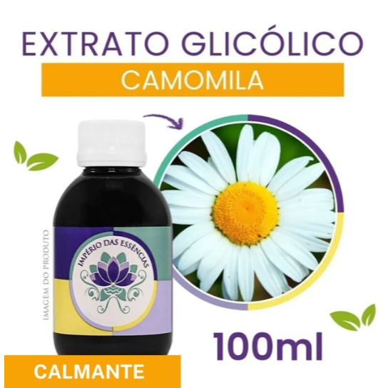 Extrato Glicólico de Camomila (100ml)