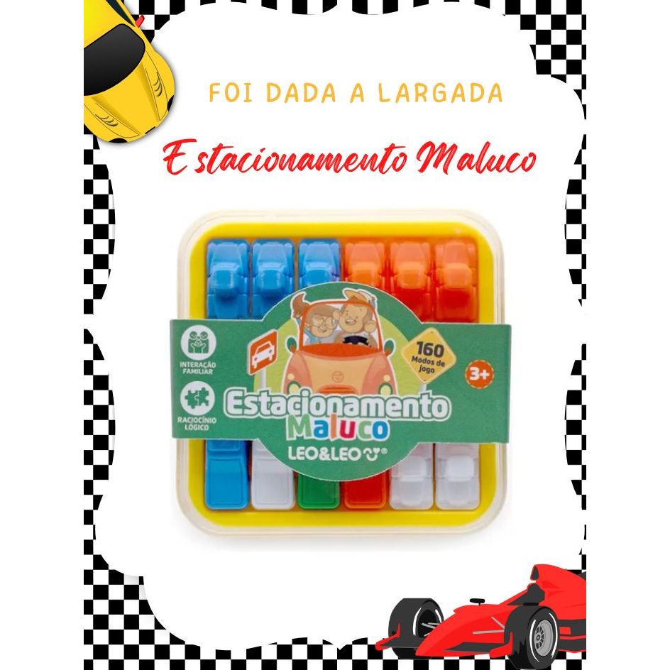 Estacionamento Maluco Jogo De Raciocínio - Leo&leo