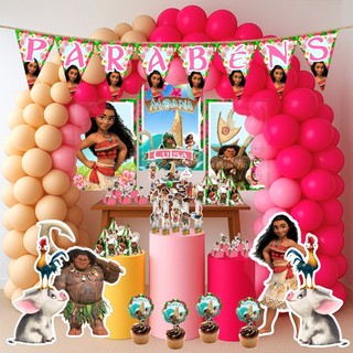 Kit Festa Aniversário Personalizado Mona 78 itens - Decoração Mesversário Lembrancinhas