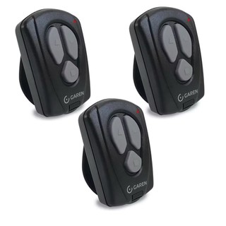 Controle Portão eletrônico Garen TX New 3 botões 433Mhz controle remoto automático alarme e garagem