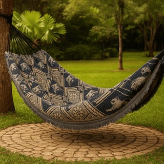 Rede De Dormir Descanso Casal Indiana Gigante TODA Reforçada 4M em Oferta na Shopee