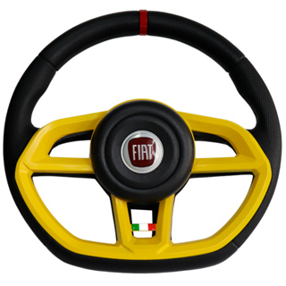 Volante Esportivo Gti Preto Emblema Logo Vermelho Itália Anel Vermelho Uno Elba Fiorino Idea Tempra em Oferta na Shopee