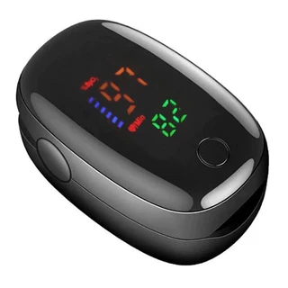 Oxímetro de Dedo de Pulso Digital Batimento Cardíaco Monitor de Frequência (Upgrade de qualidade)