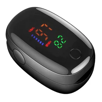 Oxímetro de Dedo de Pulso Digital Batimento Cardíaco Monitor de Frequência (Upgrade de qualidade)
