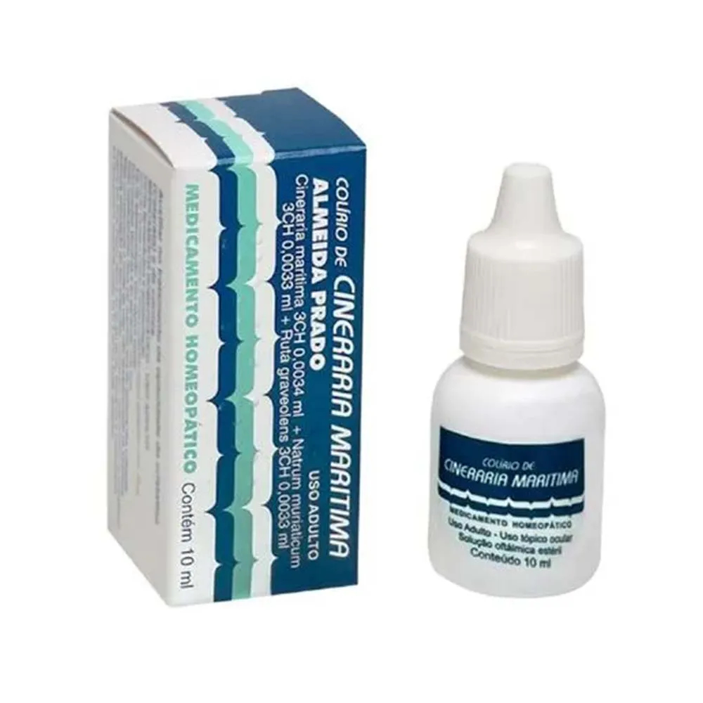 COLIRIO CINERARIA MARITIMA 10 ML em Oferta na Shopee