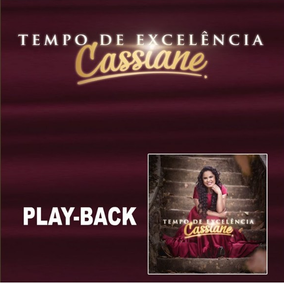 Cd Cassiane Tempo de Excelência Playback Gospel*