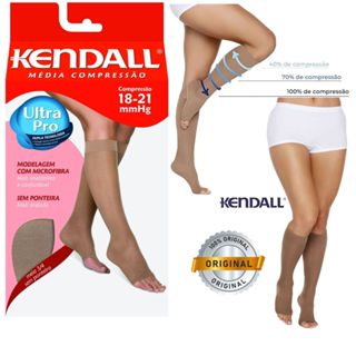 Meia Calça Feminina Kendall 3/4 sem Ponteira Média Compressão 18-21 mmHg Original Envio Rápido em Oferta na Shopee