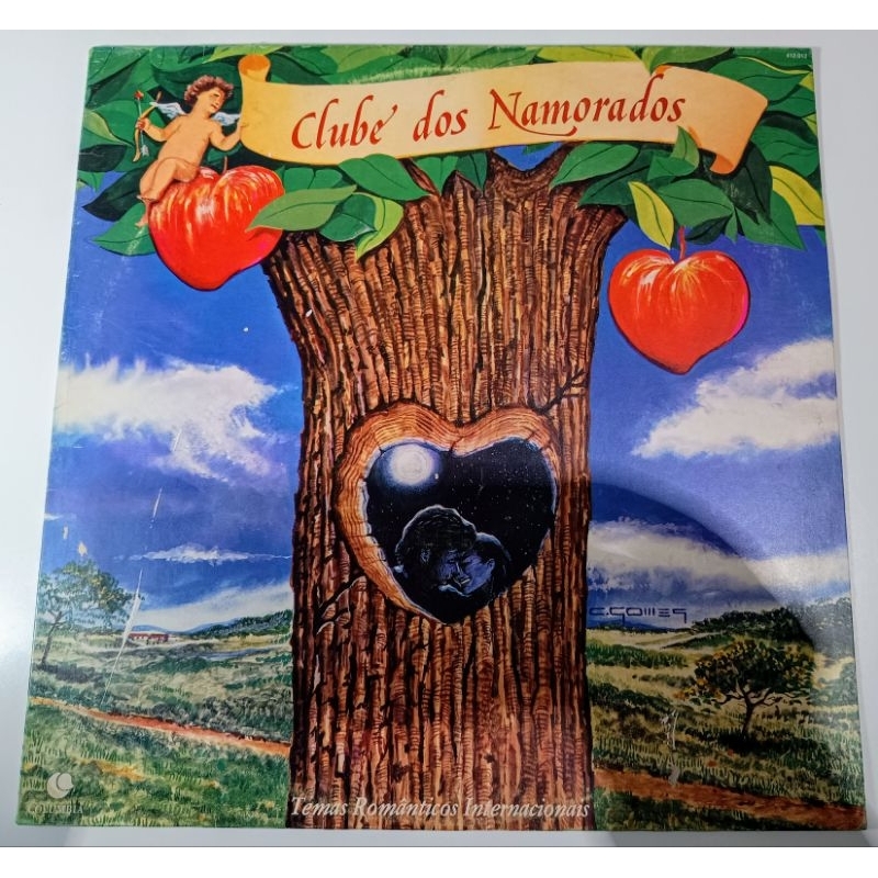 LP Clube dos Namorados - Manhattans, Michael Jackson, Earth, Wind & Fire, Em Excelente Estado