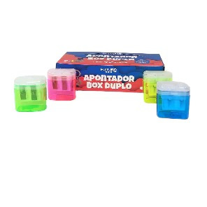 Kit Apontador Box Duplo - Futuro Escolar