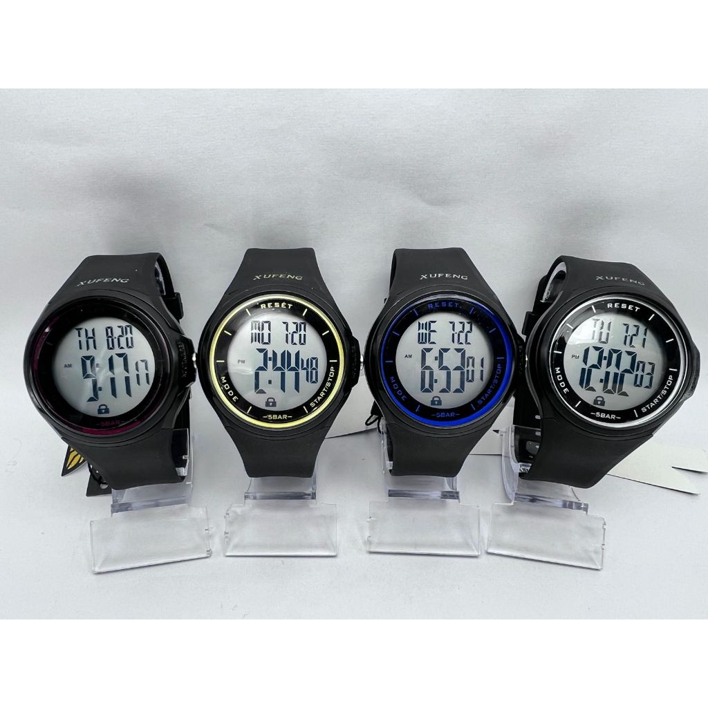 Relógio touch-go Xufeng 350 a prova d'agua masculino