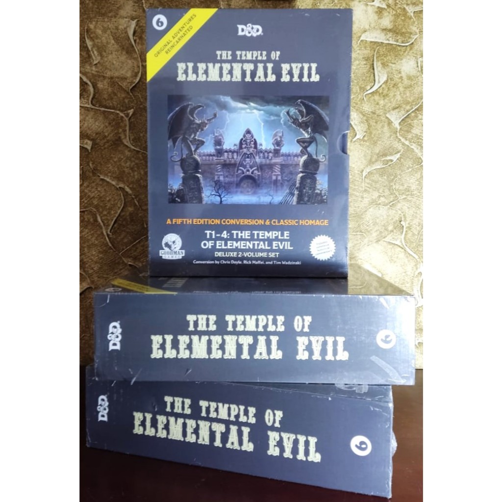 D&D The Temple of Elemental Evil - Original Adventures Reincarnated #6 - Dungeons and Dragons/rpg/ded