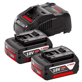 Kit 2 Baterias 18V Bosch 4,0Ah + Carregador GAL 1880 CV Starter Kit em Oferta na Shopee