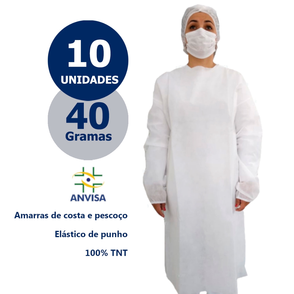 Avental Descartável Tnt 40g: Onde Comprar | BuscaProdutos