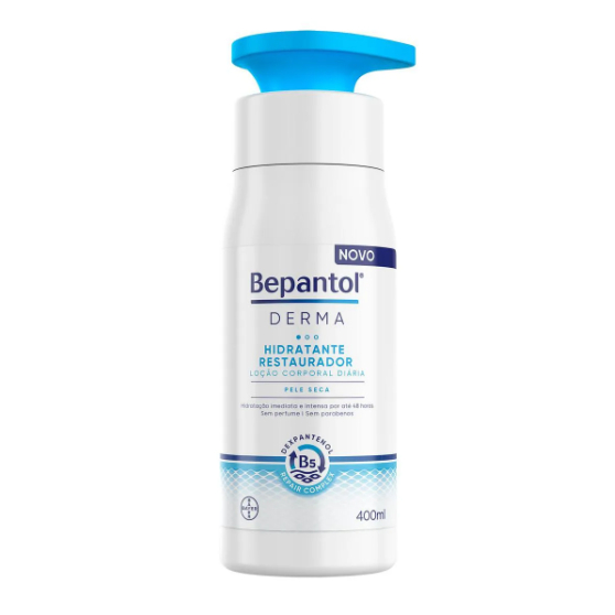 Locao Corporal Hidratante Bepantol Derma Restaurador Com 400ml em Oferta na Shopee