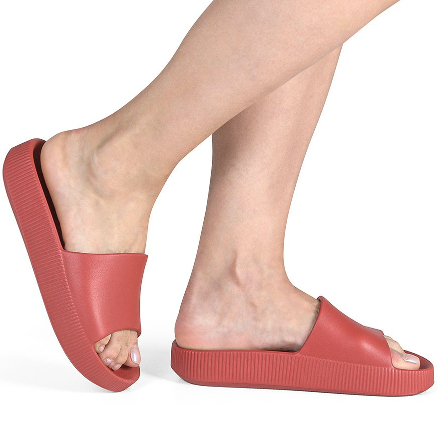 Chinelo Feminino Slide Usaflex Chinelo Poofy Plataforma Eva Conforto Leve e Macio em Oferta na Shopee