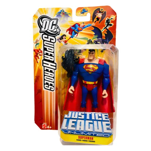 Boneco Superman Liga Da Justiça Sem Limites Jlu J2032 2005