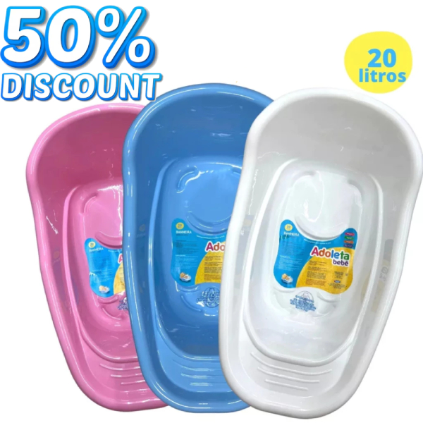 Banheira Infantil Adoleta Bebe 20L - Banheira de bebe