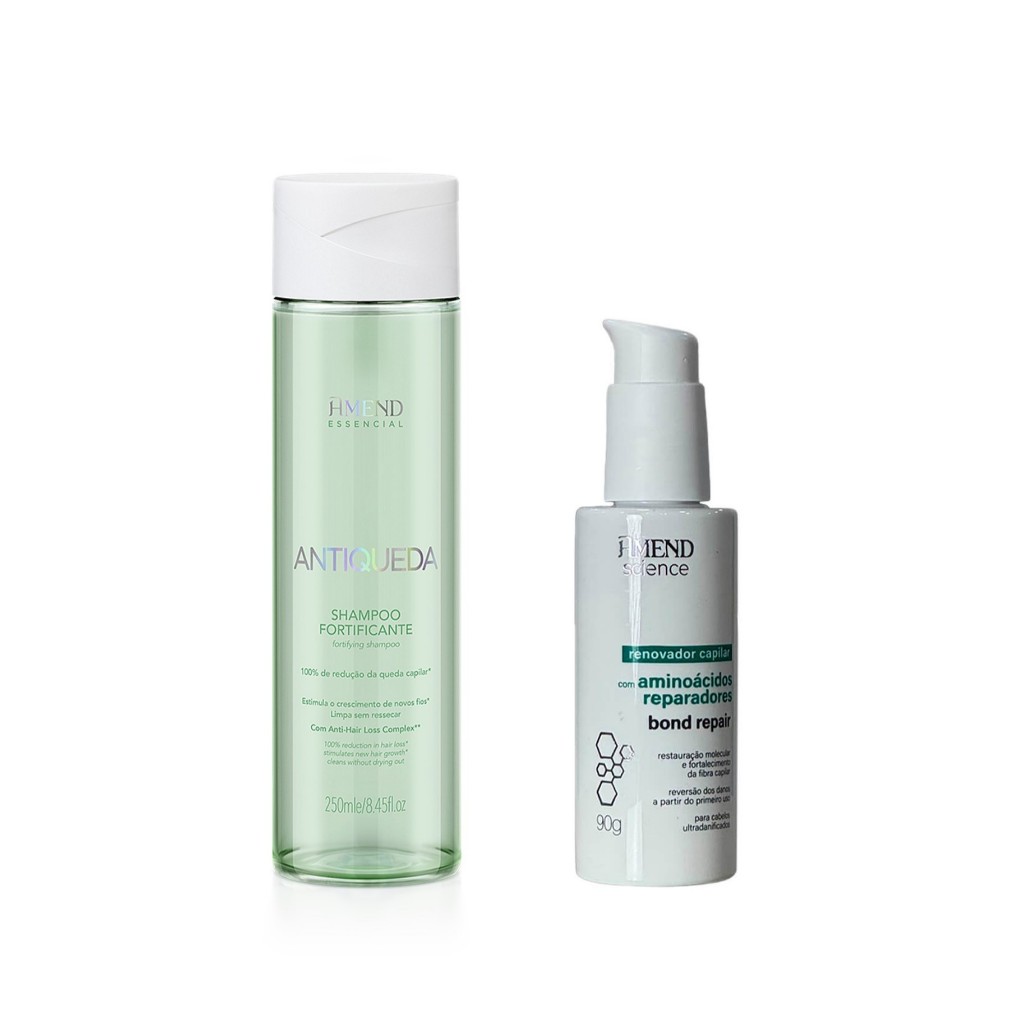 Amend Essencial Antiqueda Shampoo 250ml + Renovador Capilar 90g