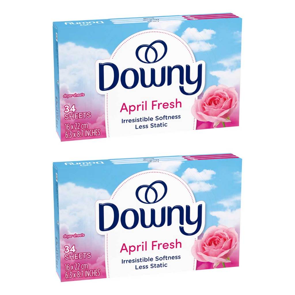 Amaciante Em Folhas Para Secadoras Downy Sheets 34 Fls - 2un